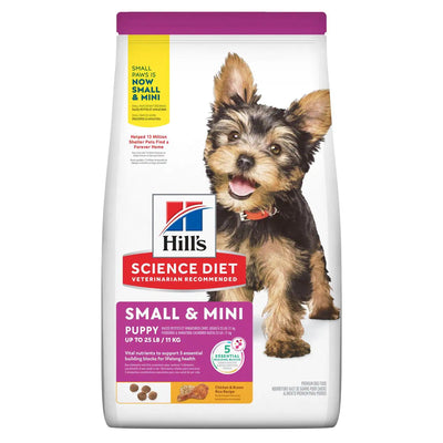 Hill's Science Diet Puppy Small and Mini Dry Dog Food 1.5kg