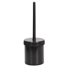 Hoof Paint Brush & Container Black - Woonona Petfoods