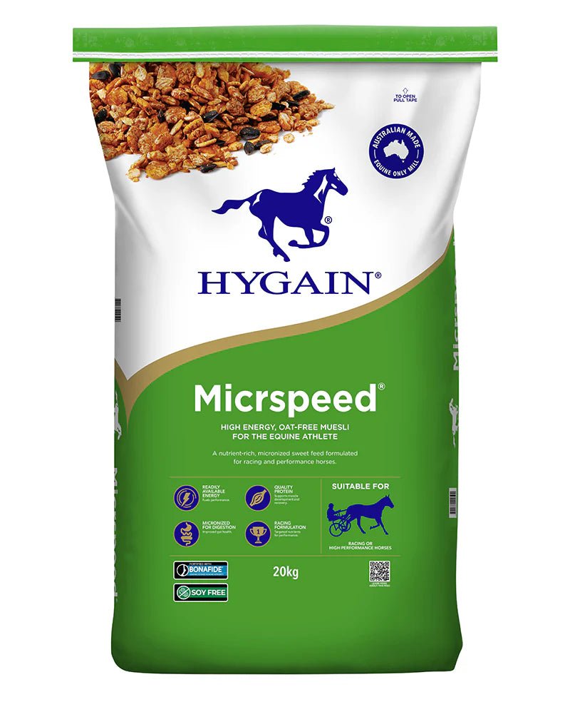 Hygain Micrspeed 20kg - Woonona Petfoods