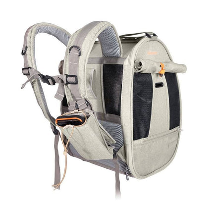 Ibiyaya Adventure Backpack Carrier Grey Green - Woonona Petfoods