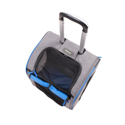 Ibiyaya Backpack /Trolley Carrier Slate/Sapphire - Woonona Petfoods