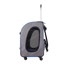 Ibiyaya Backpack /Trolley Carrier Slate/Sapphire - Woonona Petfoods