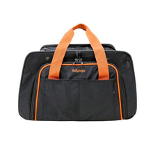 Ibiyaya Jatpaw Expandable Backpack Carrier Obsidian/Orange - Woonona Petfoods