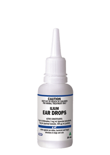 Ilium Ear Drops 20ml - Woonona Petfoods