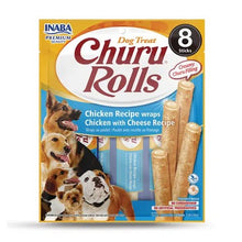 Inaba Chura Rolls Chicken Recipe Wraps Dog Treat 8 x 12g - Woonona Petfoods