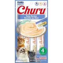 Inaba Chura Tuna Recipe Creamy Cat Treat 4 x 14g - Woonona Petfoods