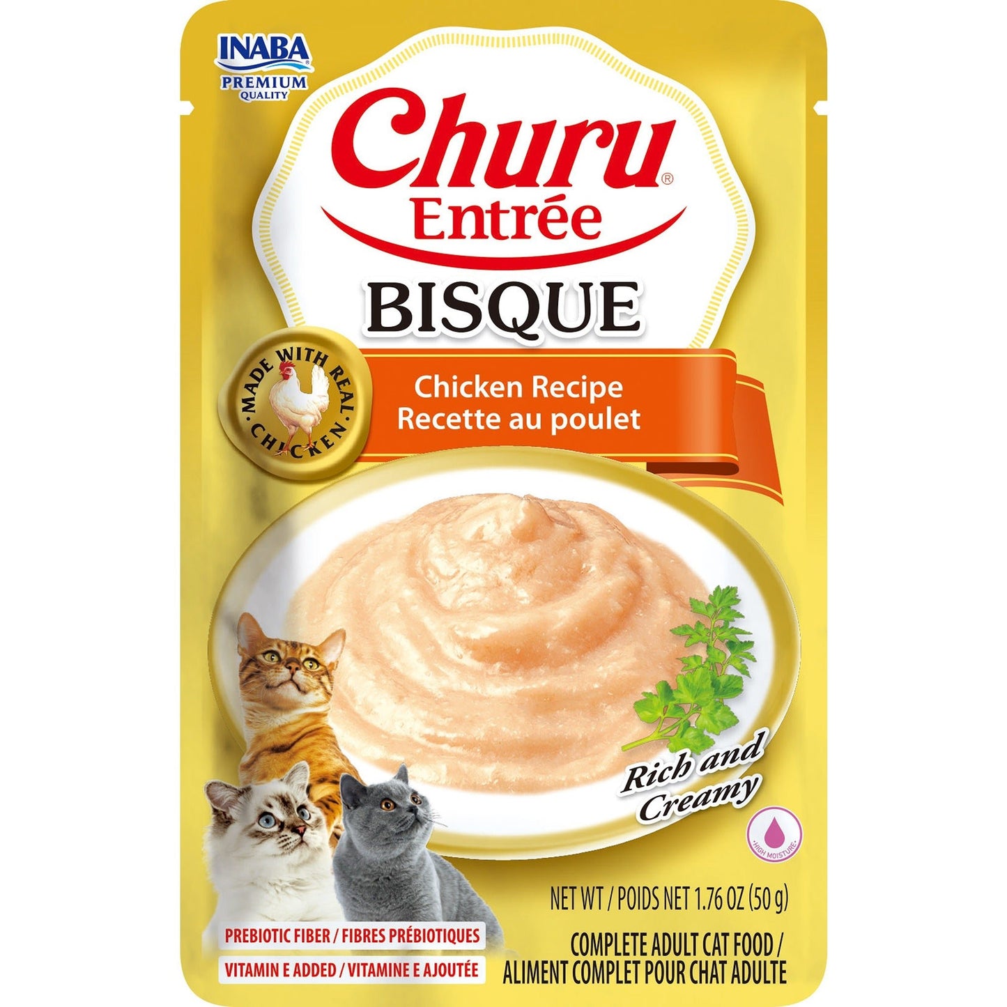 Inaba Churu Entree Bisque Chicken Recipe - Woonona Petfoods