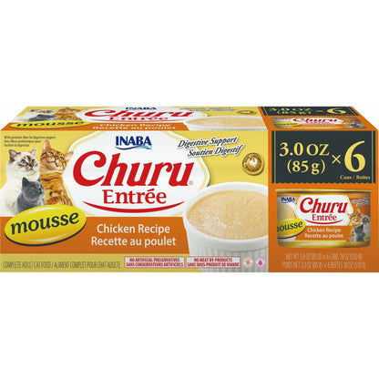 Inaba Churu Entree Mousse Chicken Recipe - Woonona Petfoods