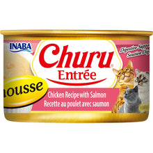 Inaba Churu Entree Mousse Chicken Recipe with Salmon - Woonona Petfoods