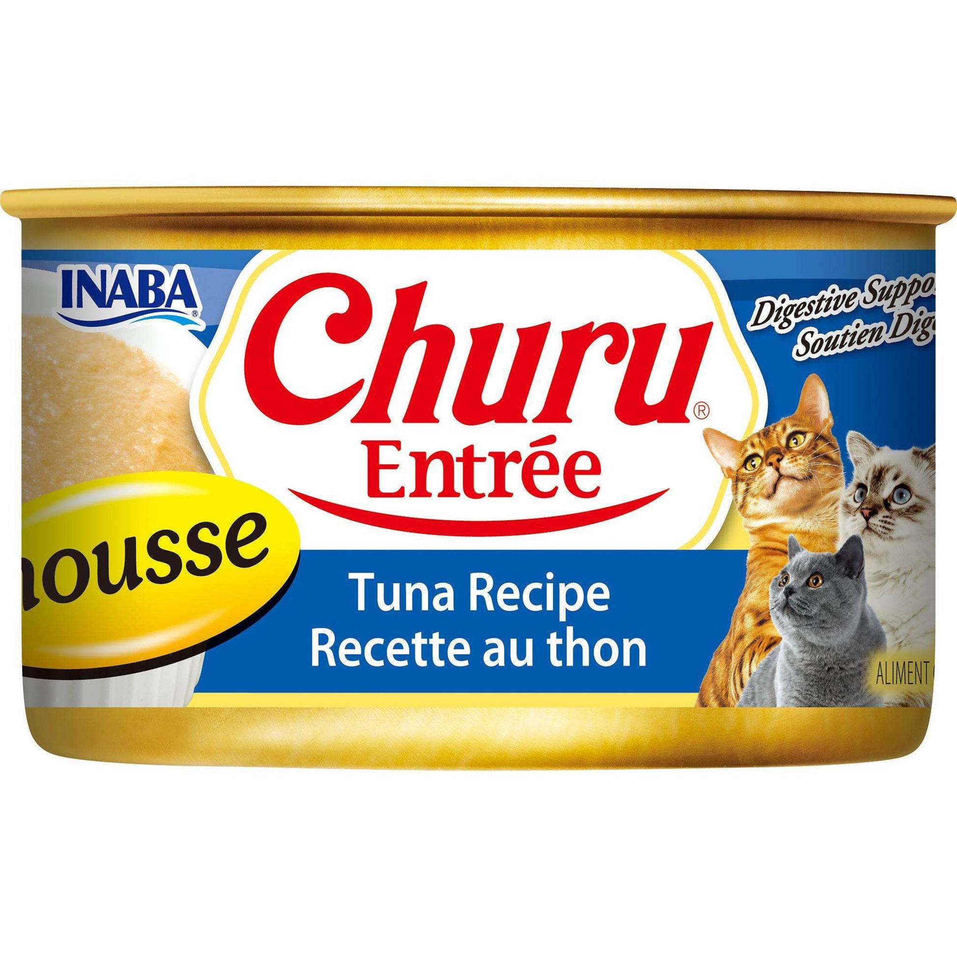 Inaba Churu Entree Mousse Tuna Recipe - Woonona Petfoods