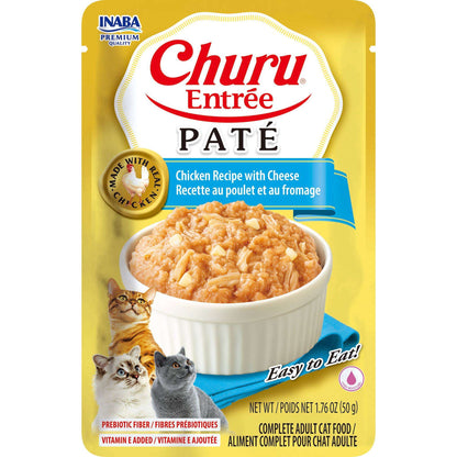 Inaba Churu Entree Pate Chicken Recipe with Cheese - Woonona Petfoods