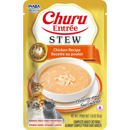 Inaba Churu Entree Stew Chicken Recipe - Woonona Petfoods