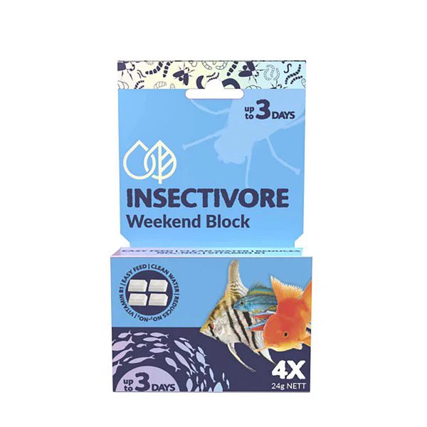 Insectivore Weekend Blocks 24g - Woonona Petfoods