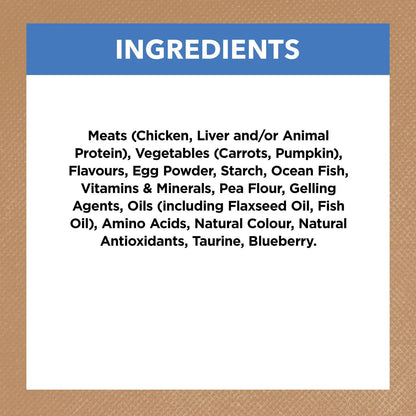 Ivory Coat Cat Wet Food Mature/Lite Chicken & Ocean Fish in Gravy 12x85g - Woonona Petfood & Produce