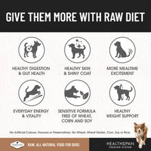 Ivory Coat Grain Free Dog Raw Combo 12x227g Frozen Patties - Woonona Petfoods