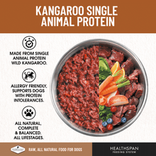 Ivory Coat Grain Free Dog Raw Kangaroo 12 x 227g Frozen Patties - Woonona Petfoods