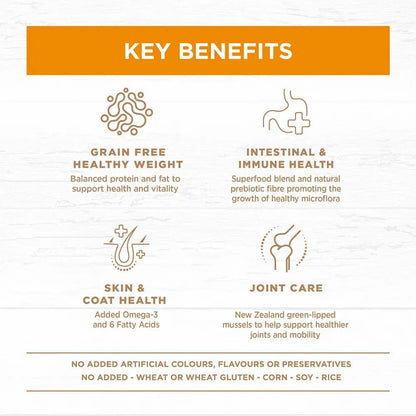 Ivory Coat Grain Free Dry Dog Food Adult Healthy Weight Chicken - Woonona Petfoods