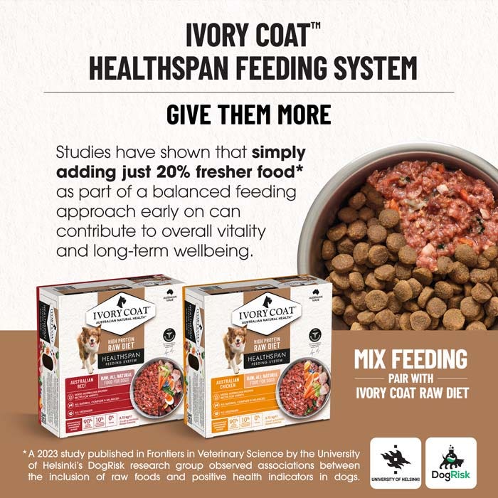 Ivory Coat Grain Free Dry Dog Food Puppy Chicken - Woonona Petfoods