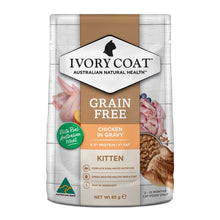Ivory Coat Kitten Wet Food Chicken in Gravy 85g - Woonona Petfoods
