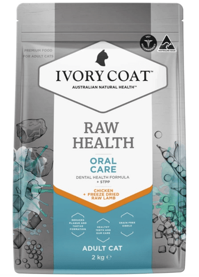 Ivory Coat Raw Health Dry Cat Food Adult Chicken Oral - Woonona Petfood & Produce