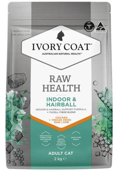 Ivory Coat Raw Health Dry Cat Food Indoor Chicken - Woonona Petfood & Produce