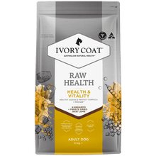 Ivory Coat Raw Health Dry Dog Food Adult Kangaroo Longevity - Woonona Petfood & Produce