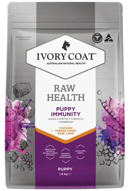 Ivory Coat Raw Health Dry Puppy Food Chicken Immunity - Woonona Petfood & Produce