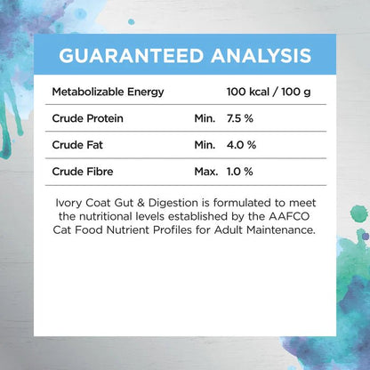 Ivory Coat Raw Health Wet Cat Food Chicken Gut and Digestion - Woonona Petfood & Produce