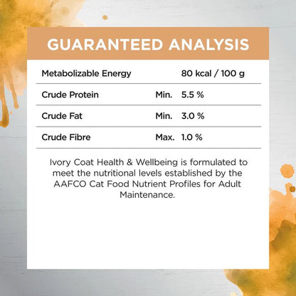 Ivory Coat Raw Health Wet Cat Food Chicken Health and Vitality - Woonona Petfood & Produce