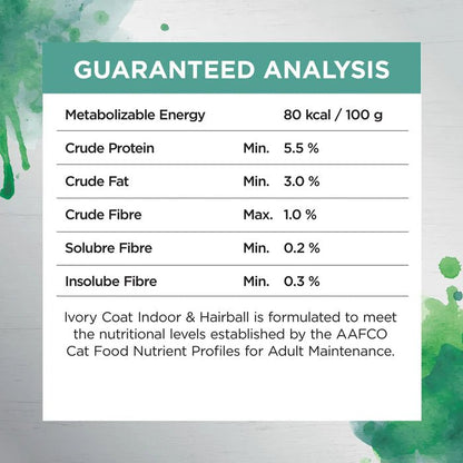 Ivory Coat Raw Health Wet Cat Food Chicken Indoor and Hairball Support - Woonona Petfood & Produce