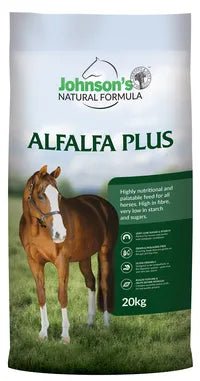 Johnsons Alfalfa Plus 20kg - Woonona Petfoods