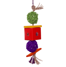 Kazoo Bird Toy Twin Ball & Cardboard Foraging Toy Small - Woonona Petfoods