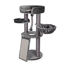 Kazoo Cat Scratch Post Kitty Scratch & Sleep - Charcoal - Woonona Petfoods