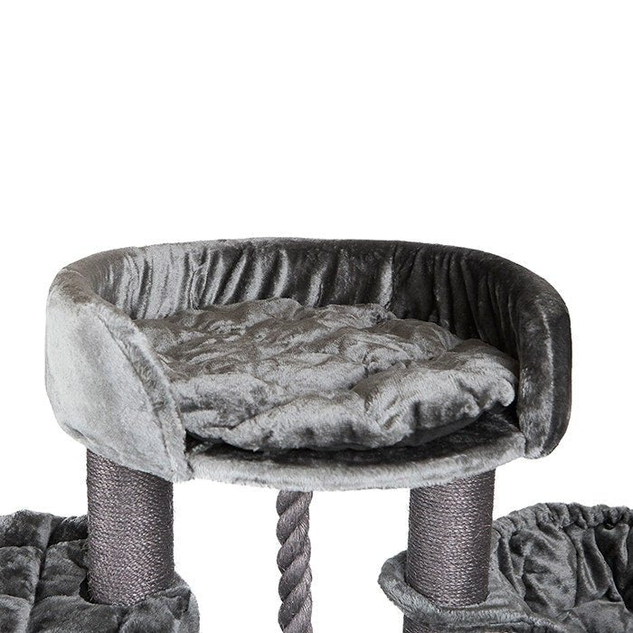 Kazoo Cat Scratch Post Kitty Scratch & Sleep - Charcoal - Woonona Petfoods