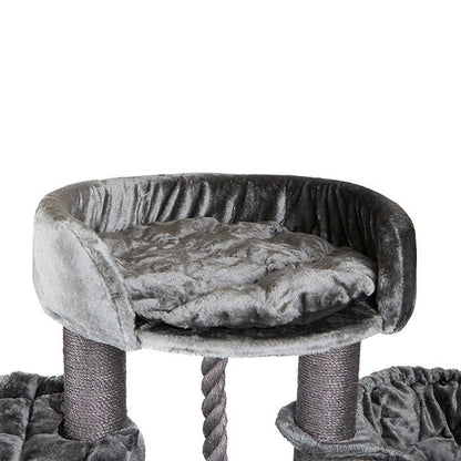 Kazoo Cat Scratch Post Kitty Scratch & Sleep - Charcoal - Woonona Petfoods