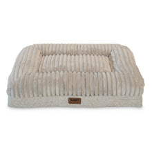 Kazoo Dog Bed Cloud Comfort Bed Beige - Woonona Petfoods