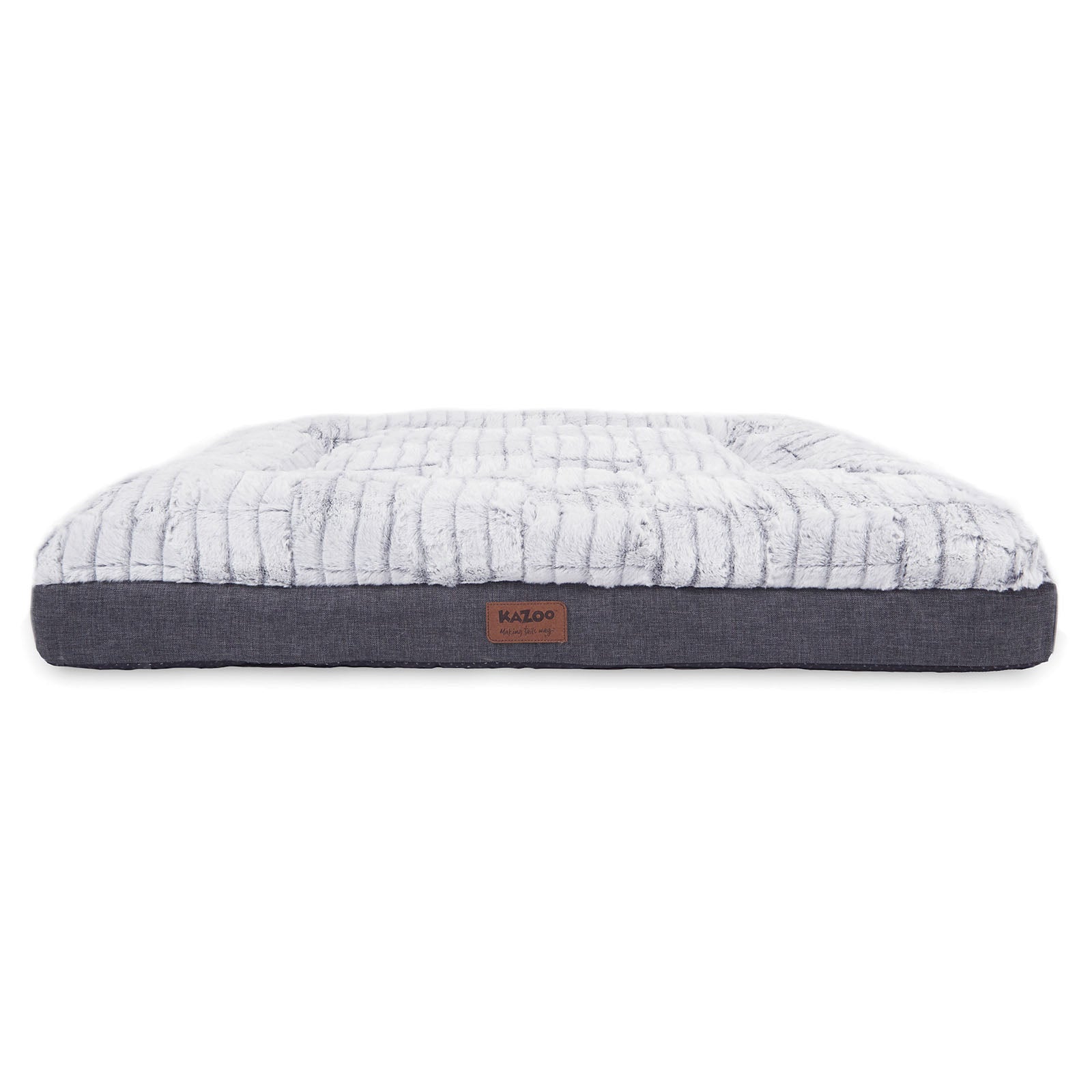 Kazoo Dog Bed Cloud Comfort Grey - Woonona Petfoods