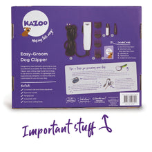 Kazoo Easy Groom Dog Clipper - Woonona Petfoods