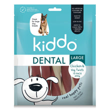 Kazoo KIDDO Dog Dental Treat Chicken and Veg 10 Pack Large - Woonona Petfoods