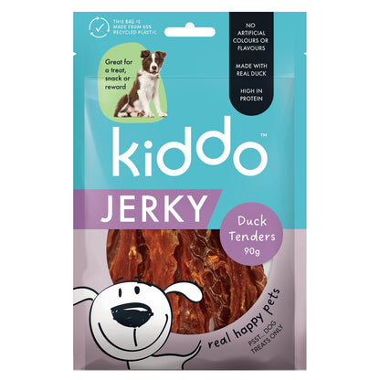 Kazoo KIDDO Dog Treat Duck Jerky Tenders - Woonona Petfoods