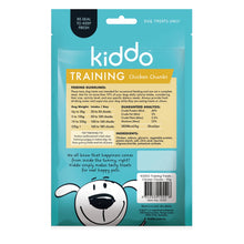 Kazoo KIDDO Dog Treat Training Soft Chicken Chunks 90g - Woonona Petfoods