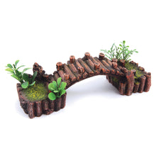 Kazoo Log Bridge With Plants Small - Woonona Petfoods