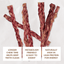 Kazoo Prime Cuts Braided Beef Sticks 20cm 6 Pack - Woonona Petfoods