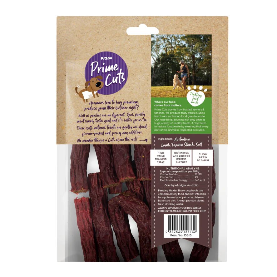 Kazoo Prime Cuts Lamb Sausage 200g - Woonona Petfood & Produce