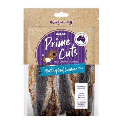 Kazoo Prime Cuts Sardine 100g - Woonona Petfood & Produce