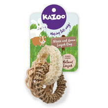 Kazoo Small Animal Nibble & Gnaw Loofah Ring - Woonona Petfoods