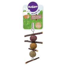 Kazoo Small Animal Nibble & Gnaw Stacked Hay Balls - Woonona Petfoods