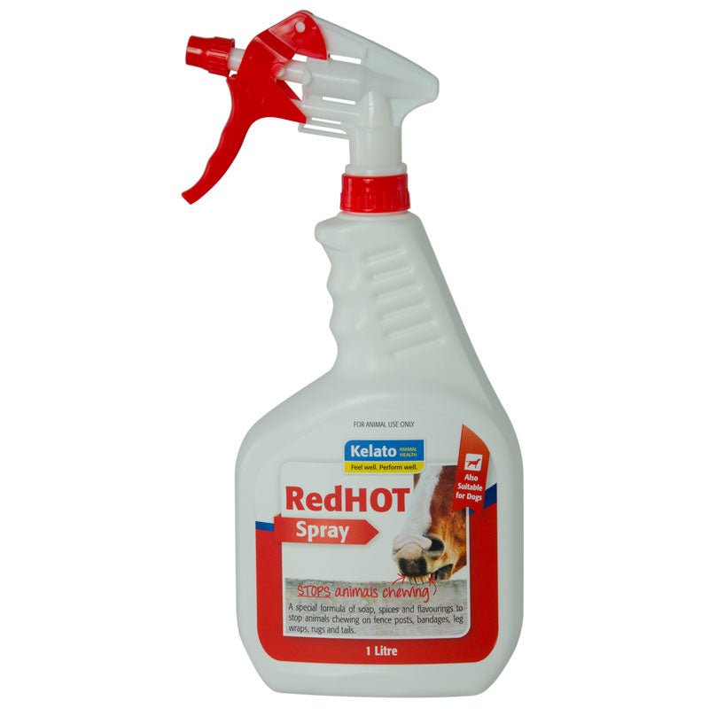 Kelato Red Hot Spray 1 Litre - Woonona Petfood & Produce