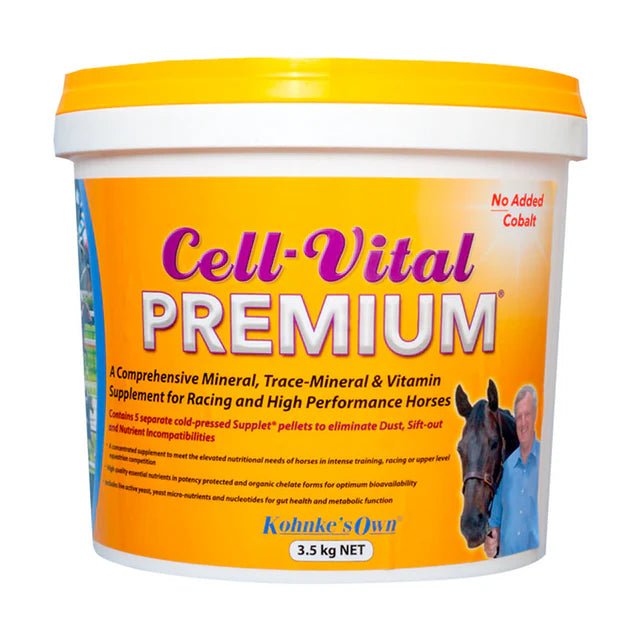 Kohnke`s Own Cell Vital Premium 3.5kg Orange - Woonona Petfoods