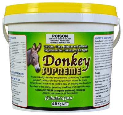 Kohnke`s Own Donkey Supreme 10kg - Woonona Petfoods